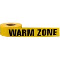 Haz Mat Dqe, Inc. DQE® Warm Zone Tape, 500 Ft Roll, Yellow HM4073